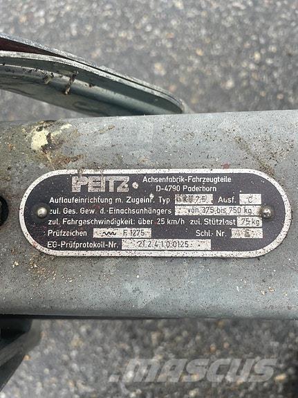  Peitz 700 kg Muud teekoristamise ja lumekoristamise masinad