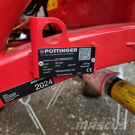 Pöttinger HIT 8.91 Vaalutid