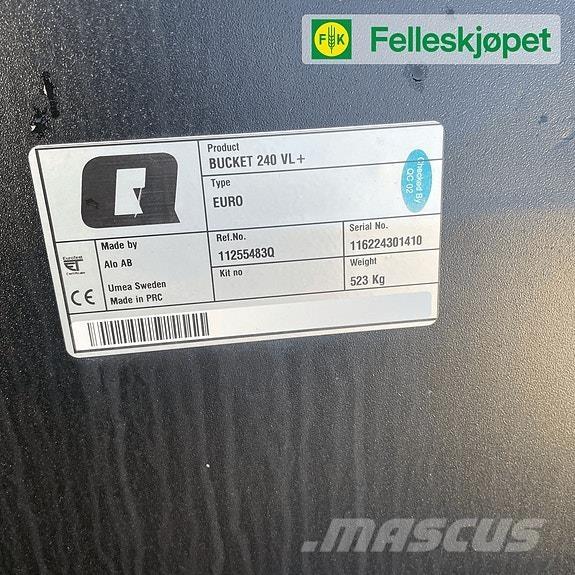 Quicke 240VL+ Muud teekoristamise ja lumekoristamise masinad