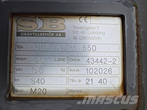 SB graveskuffe S40 Muud osad