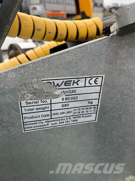 Snowek AH 330 Muud teekoristamise ja lumekoristamise masinad