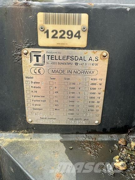 Tellefsdal D3600 Muud teekoristamise ja lumekoristamise masinad
