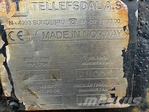 Tellefsdal V-2700 Muud teekoristamise ja lumekoristamise masinad