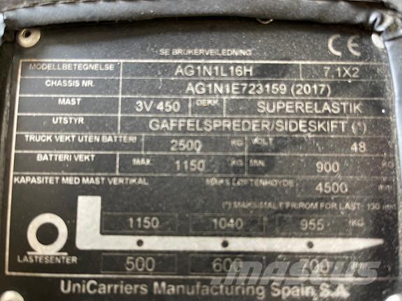 TMC FTB16 52824. Diiseltõstukid