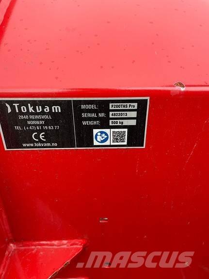 Tokvam F200THS Pro Muud teekoristamise ja lumekoristamise masinad