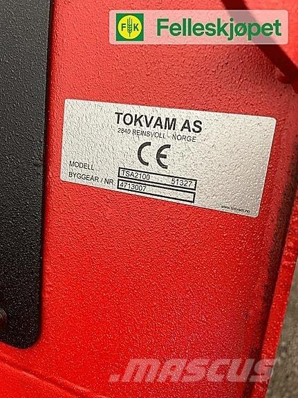 Tokvam TSA2100 Muud teekoristamise ja lumekoristamise masinad