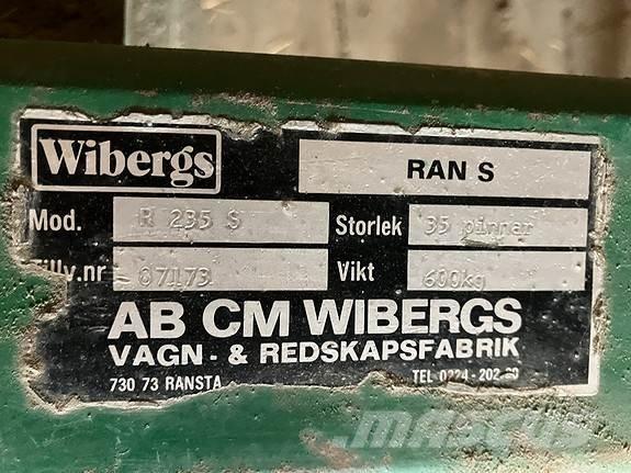 Wiberg R 235 S Muud mullaharimismasinad ja tarvikud
