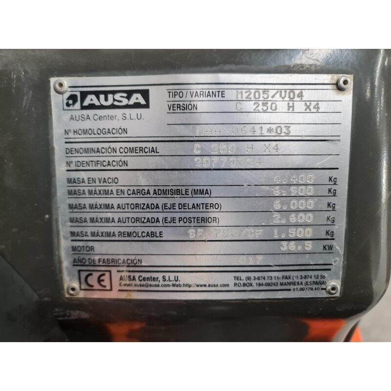 Ausa C250H Maastikutõstukid