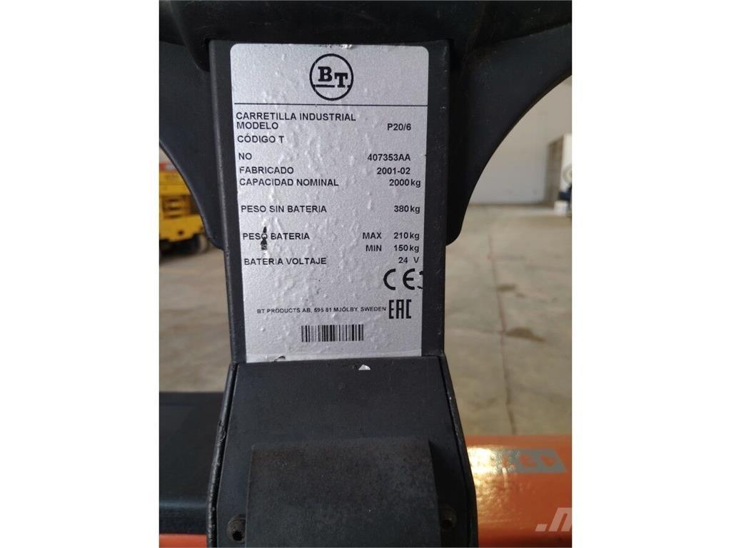 BT P20 Elektriline alusesiirdaja