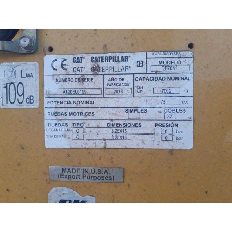 CAT DP70N1 Diiseltõstukid
