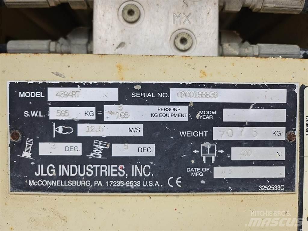 JLG 4394RT Käärtõstukid