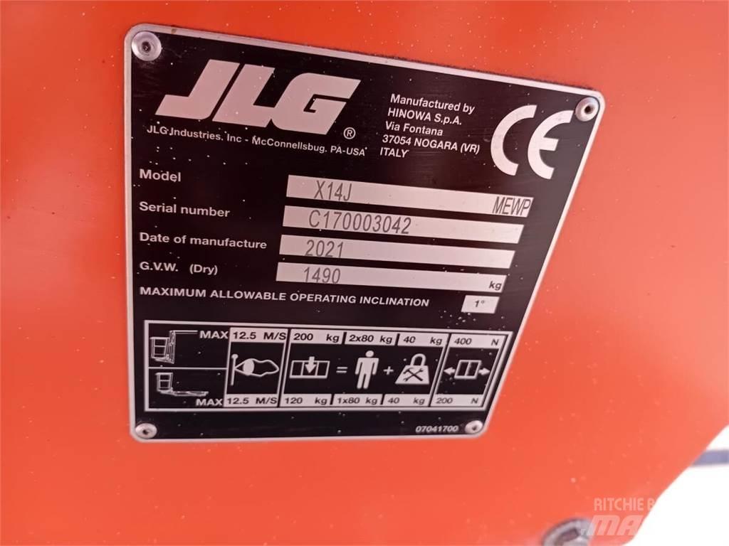JLG X14J Iseliikuvad poomtõstukid