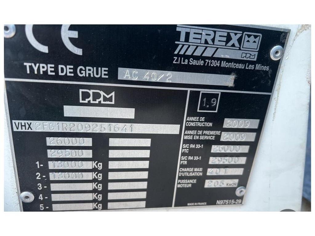 Terex AC40 Maastikutõstukid