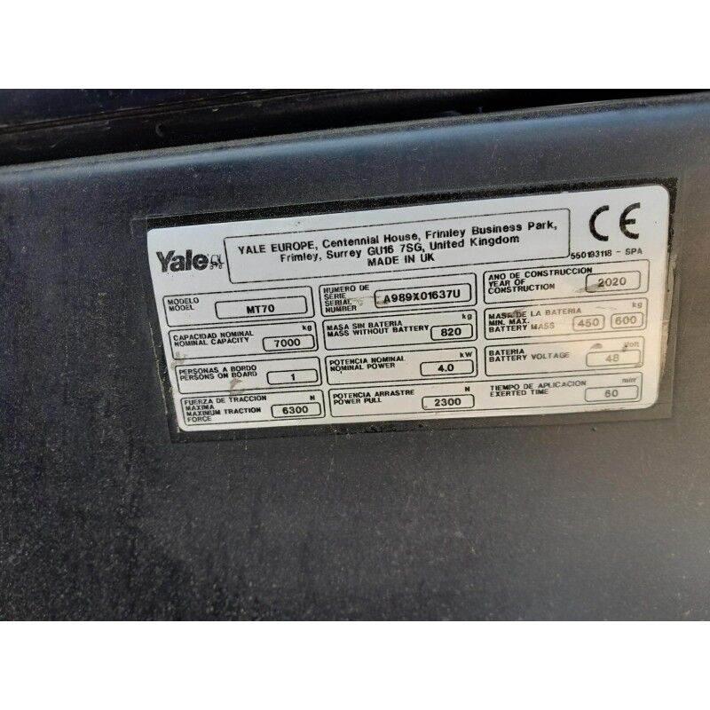 Yale MT70 Elektriline puksiir