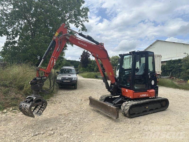 Kubota U56-5 Miniekskavaatorid < 7 t