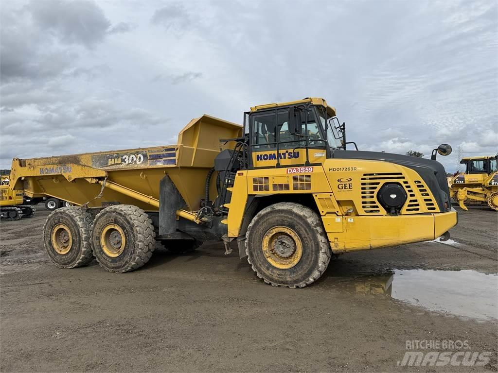 Komatsu HM300-5 Liigendraamiga pinnaseveokid