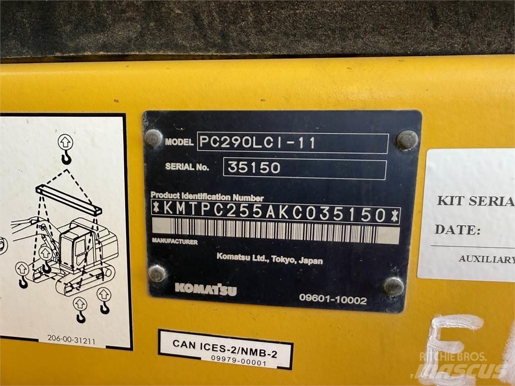 Komatsu PC290LCi-11 Roomikekskavaatorid