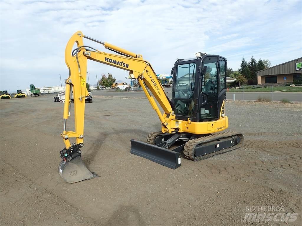 Komatsu PC35MR-5 +1 Roomikekskavaatorid