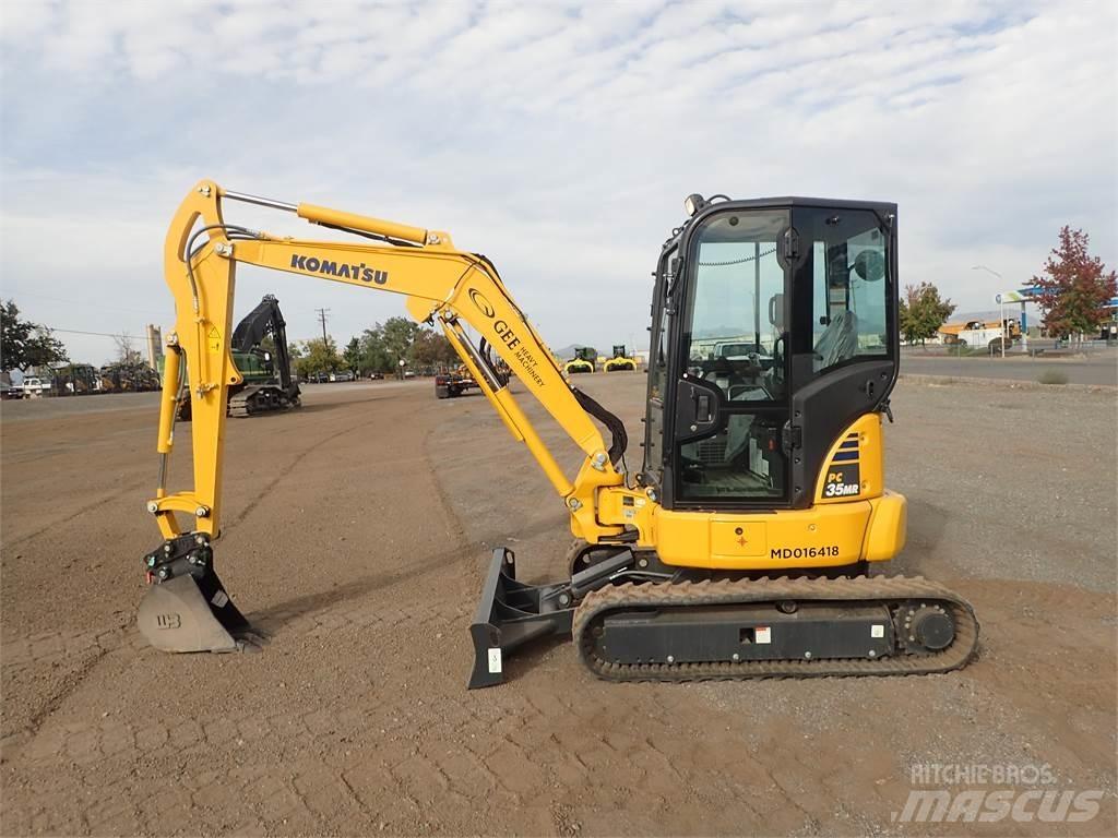Komatsu PC35MR-5 +1 Roomikekskavaatorid