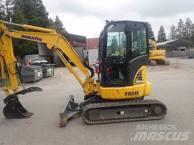 Komatsu PC35MR-5 +1 Roomikekskavaatorid