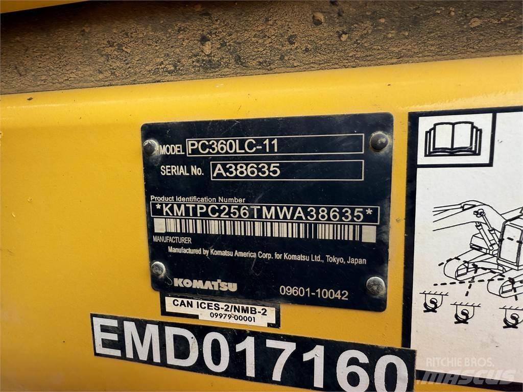 Komatsu PC360LC-11 +1 Roomikekskavaatorid