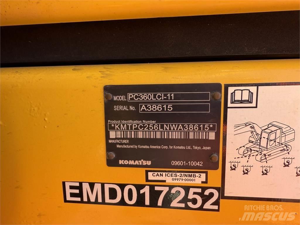 Komatsu PC360LCi-11 Roomikekskavaatorid