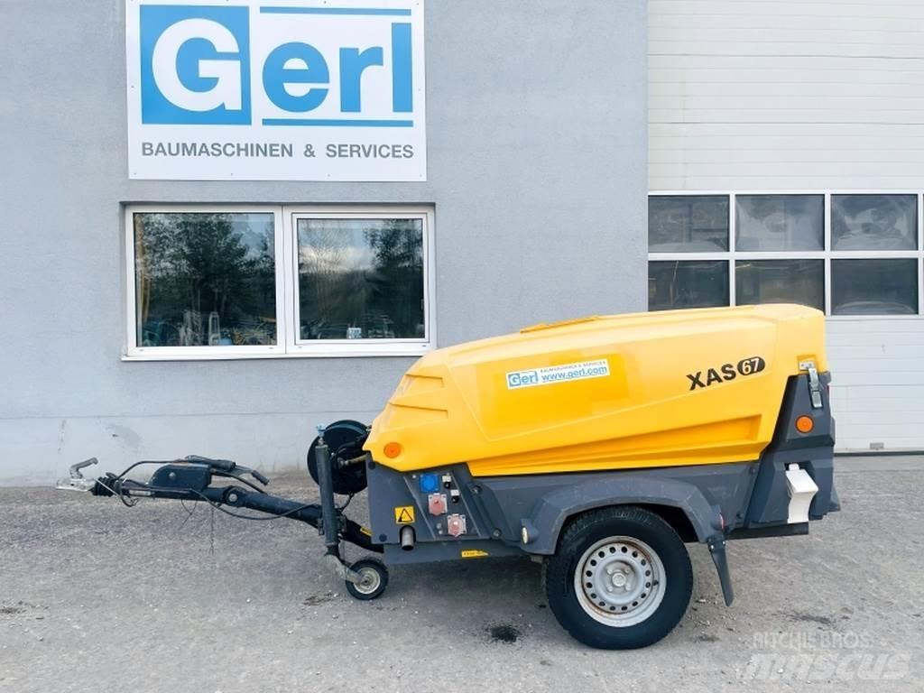 Atlas Copco XAS67 Kompressorid