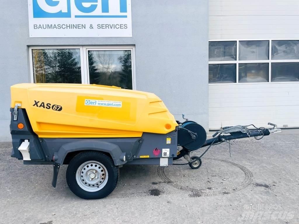 Atlas Copco XAS67 Kompressorid