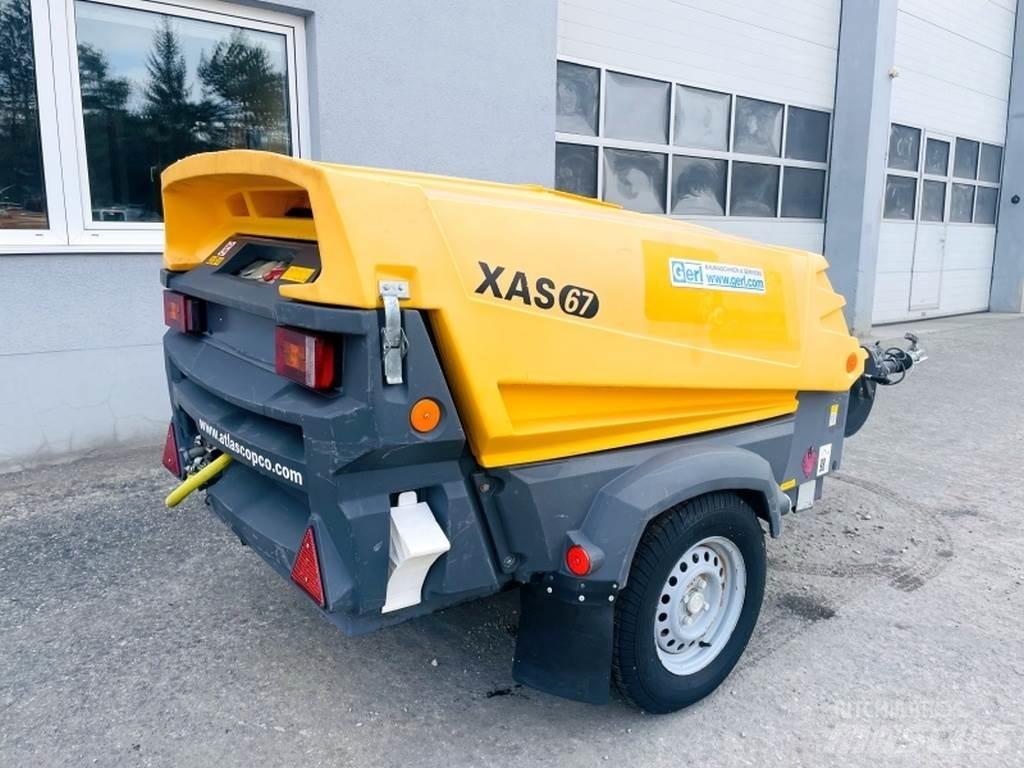 Atlas Copco XAS67 Kompressorid