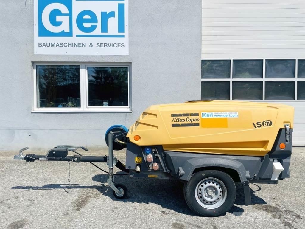 Atlas Copco XAS67 Kompressorid