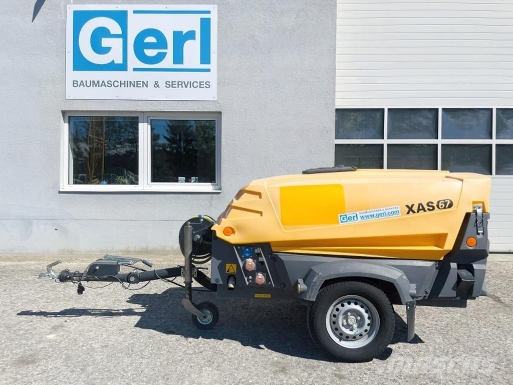 Atlas Copco XAS67 Kompressorid