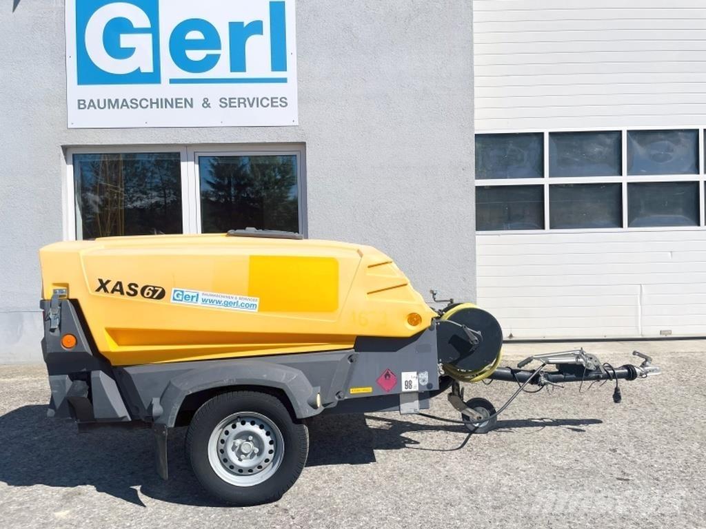 Atlas Copco XAS67 Kompressorid