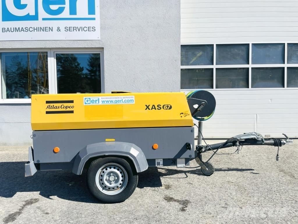 Atlas Copco XAS67 DDG Kompressorid