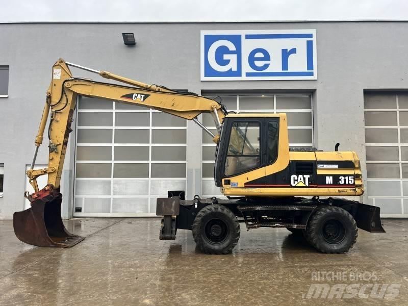 CAT M 315 Ratasekskavaatorid