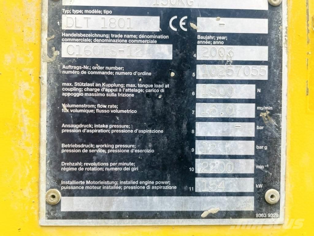 Compair C160 TS-12 Kompressorid