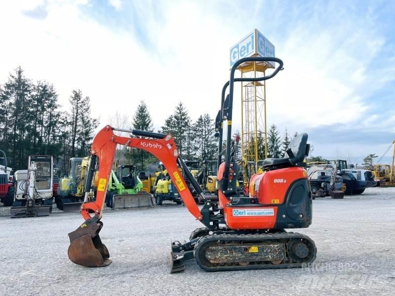 Kubota K008-3 Miniekskavaatorid < 7 t