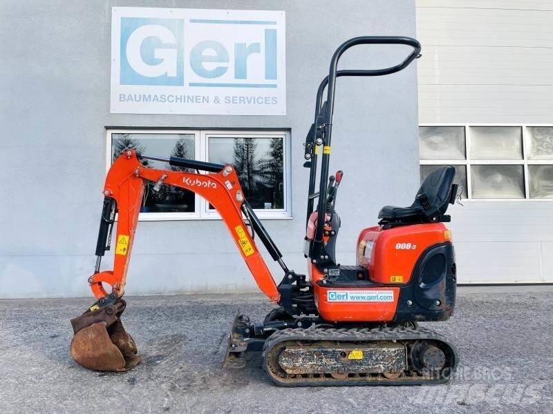 Kubota K008-3 Miniekskavaatorid < 7 t