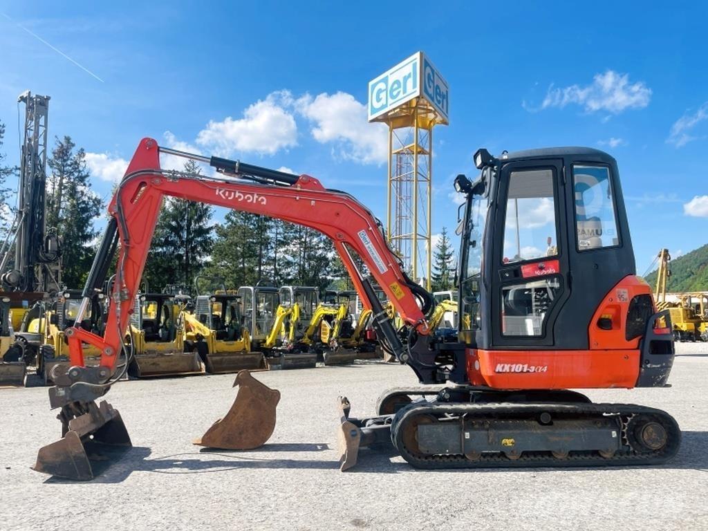 Kubota KX101-3a Miniekskavaatorid < 7 t