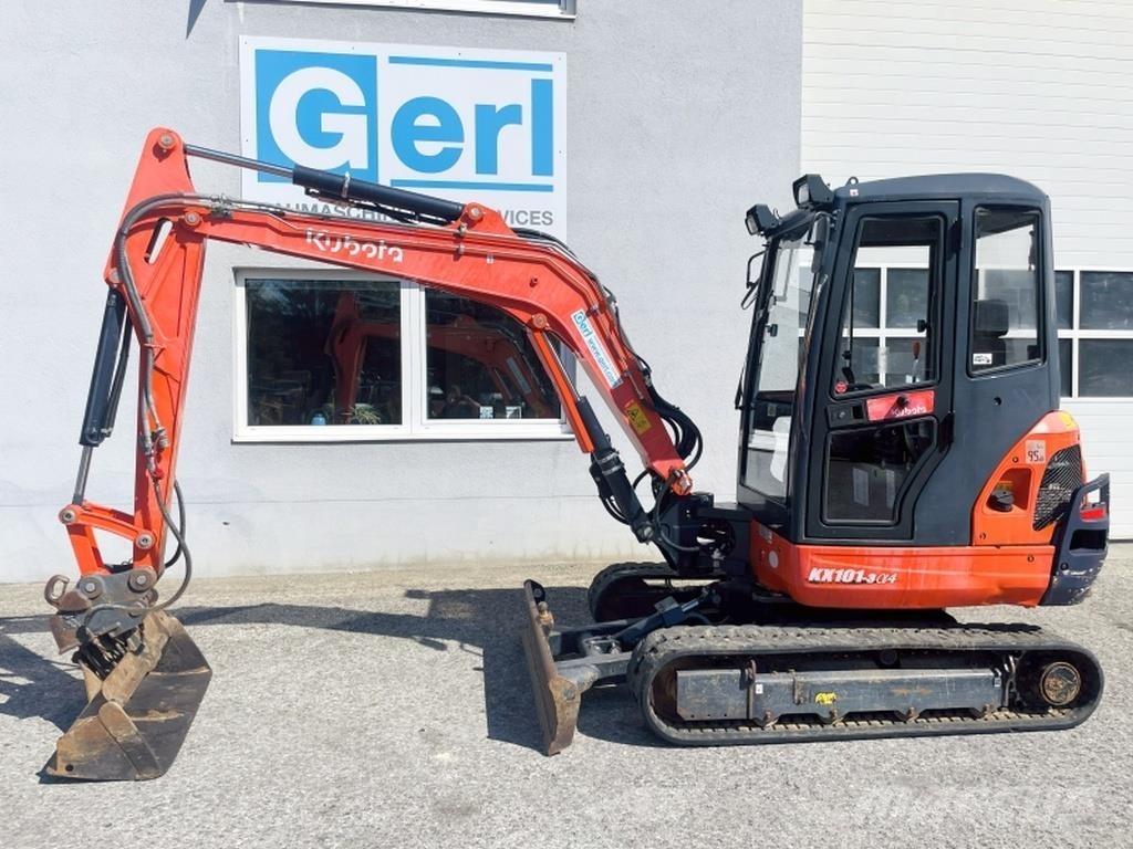 Kubota KX101-3a Miniekskavaatorid < 7 t