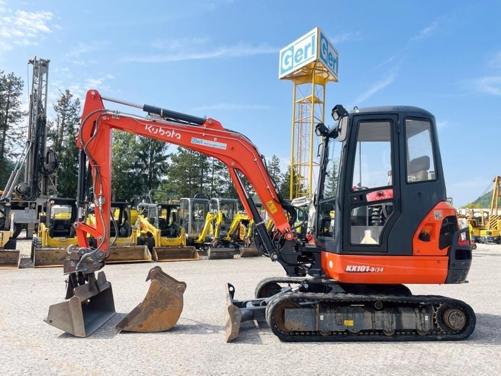 Kubota KX101-3a Miniekskavaatorid < 7 t