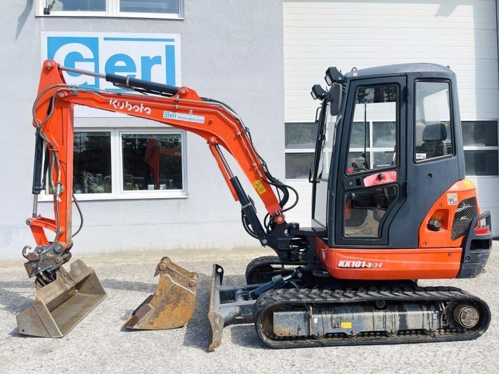 Kubota KX101-3a Miniekskavaatorid < 7 t