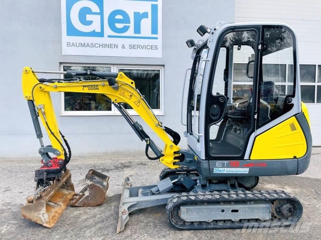 Neuson ET18 VDS Miniekskavaatorid < 7 t