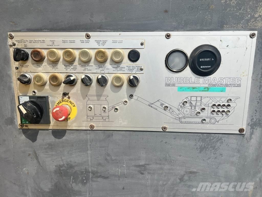 Rubble Master RM 100 Purustid