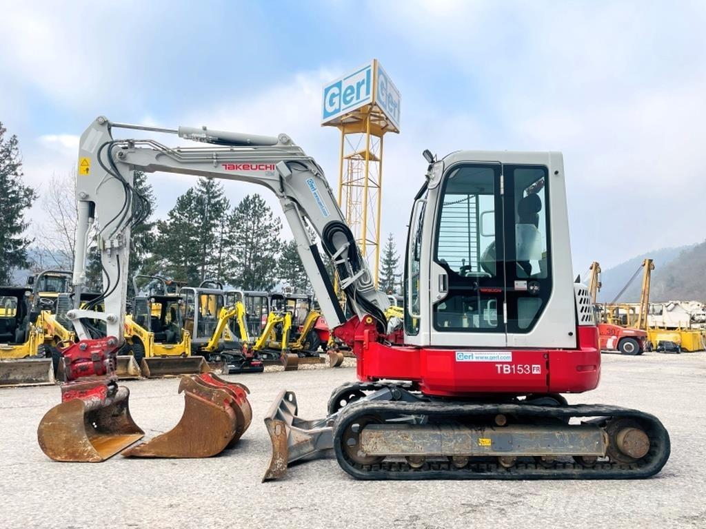 Takeuchi TB153FR Miniekskavaatorid < 7 t