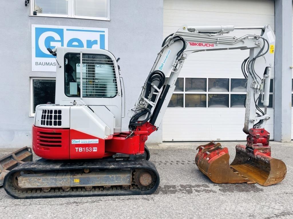 Takeuchi TB153FR Miniekskavaatorid < 7 t