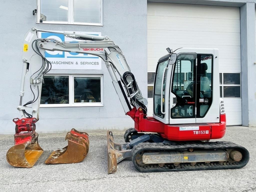 Takeuchi TB153FR Miniekskavaatorid < 7 t