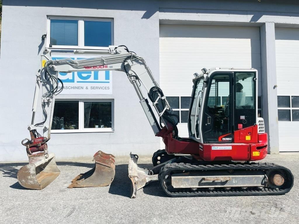 Takeuchi TB280FR Miniekskavaatorid < 7 t