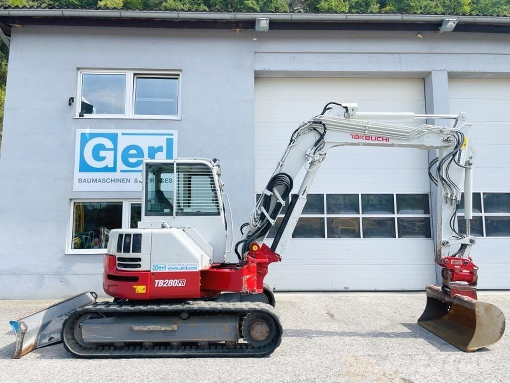 Takeuchi TB280FR Miniekskavaatorid < 7 t