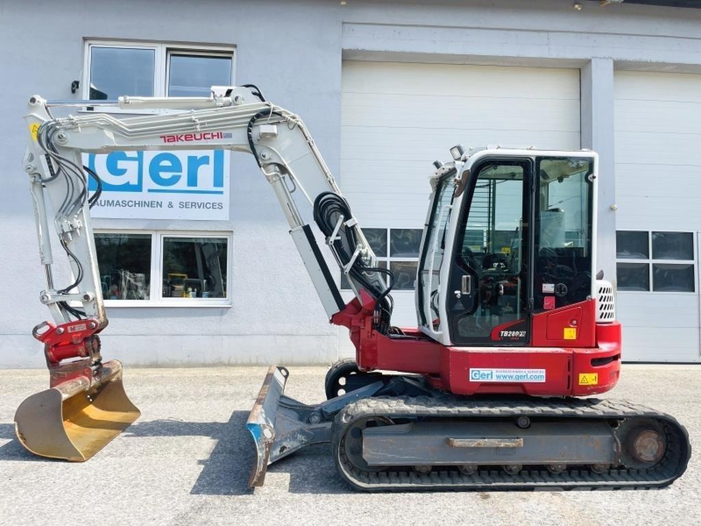 Takeuchi TB280FR Miniekskavaatorid < 7 t