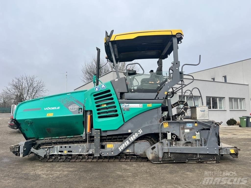 Vögele Super 1800-3i Asfaldilaoturid